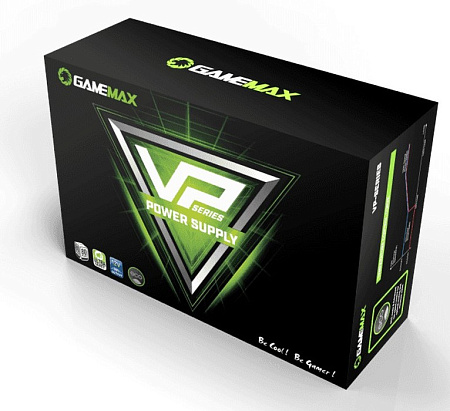 Power Supply ATX 700W GAMEMAX VP-700, 80+ Bronze, 120mm, Active PFC, Fanless mode, Black