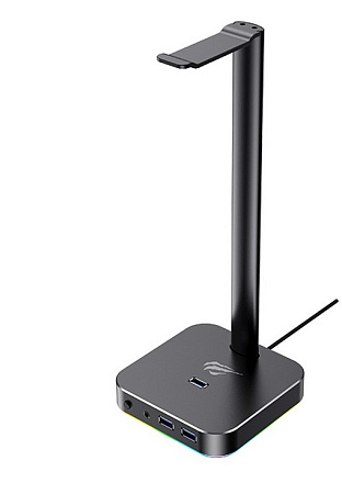 Подставка для игровой гарнитуры Havit TH610, USB, Чёрный