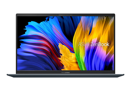 Ноутбук 14" ASUS Zenbook 14 UM425QA, Pine Grey, AMD Ryzen 7 5800H, 16Гб/512Гб, Без ОС