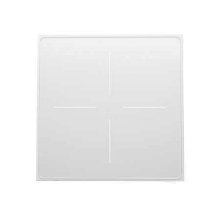 Moes Zigbee Star Feather Smart Push Button Switch 4 Gang (Neutral Wire), White