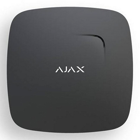 Ajax Wireless Security Fire Detector "FireProtect", Black