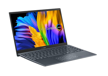Ноутбук 13,3" ASUS Zenbook 13 OLED UX325EA, Pine Grey, Intel Core i5-1135G7, 16ГБ/512Гб, Windows 10 Pro 64-bit