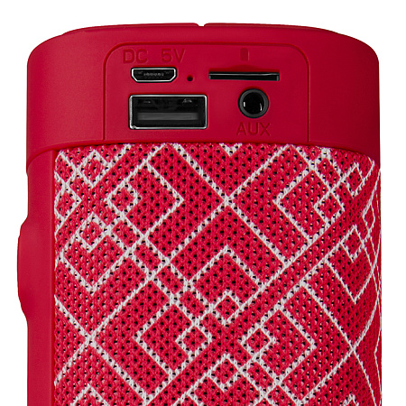 Speakers SVEN "PS-115" 10w, TWS, Red, Bluetooth, microSD, FM, AUX, Mic, 1800mA Speakers SVEN "PS-115" 10w, TWS, Red, Bluetooth, microSD, FM, AUX, Mic, 1800mA