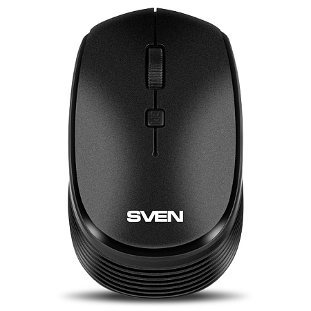 Wireless Mouse SVEN RX-210W, 800-1400 dpi, 4 buttons, Ambidextrous, on/off switch, 50g., 1xAA, 2.4Gh