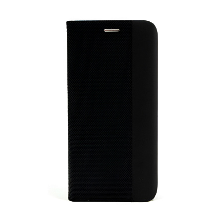 WOO Case Shell Flip Nylon Xiaomi Redmi Note 14 5G, Black