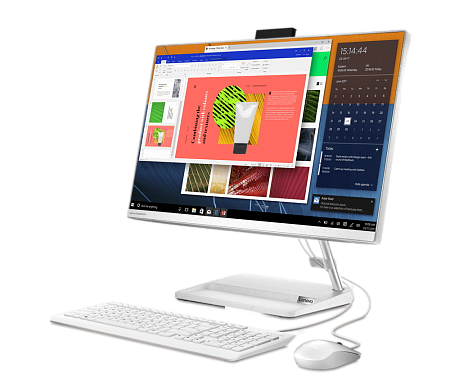 Lenovo AIO IdeaCentre 3 24ALC6 White (23.8" FHD IPS Ryzen 3 7330U 2.3-4.3GHz, 8GB, 256GB, No OS)