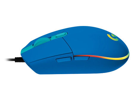 Gaming Mouse Logitech G203 Lightsync, 200-8000 dpi, 6 buttons, 85g, 1000Hz, Ambidextrous, Onboard me
