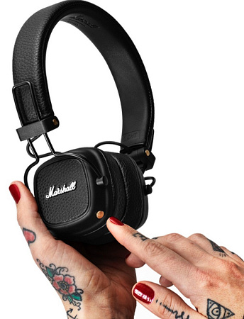 Marshall Major III Bluetooth Headphones - Black.