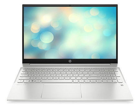 Ноутбук 15,6" HP Pavilion 15-eh1023ur, Natural Silver, AMD Ryzen 5 5500U, 8Гб/512Гб, FreeDOS