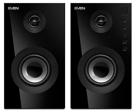 Speakers SVEN "SPS-615" Black, 20w, Bluetooth, SD, USB Flash, Remote Control