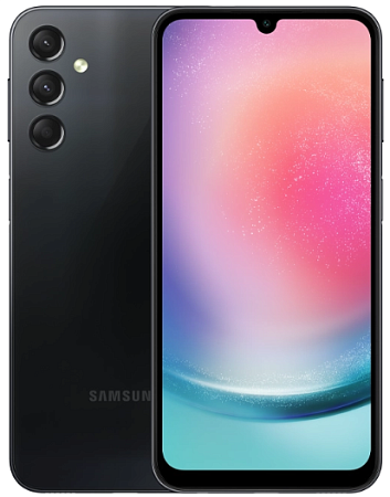 Mobile Phone Samsung A24 6/128Gb LTE Black, iphone, xiaomi, samsung, oppo, чехол, стекло