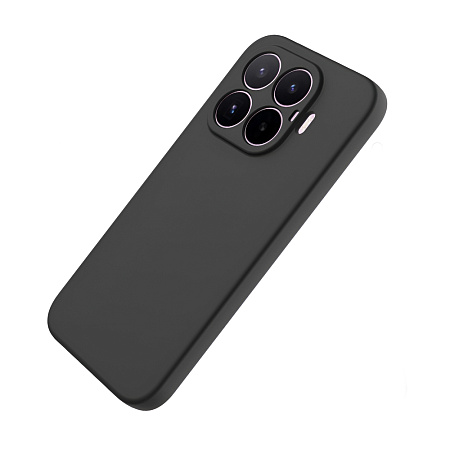 WOO Case Liquid Silicone Xiaomi 17T 5G, Black