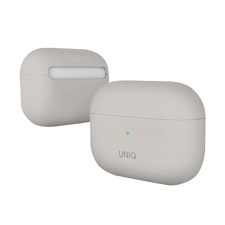 Uniq Case Silicon Lino Hybrid Beige for AirPods Pro, Ivory Uniq Case Silicon Lino Hybrid Beige for AirPods Pro, Ivory
