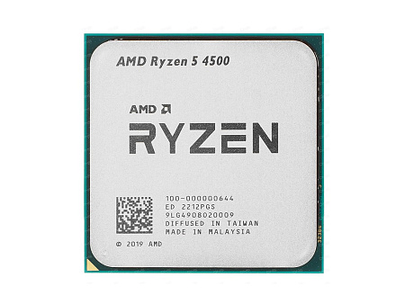CPU AMD Ryzen 5 4500 (3.6-4.1GHz, 6C/12T, L2 3MB, L3 8MB, 7nm, 65W), Socket AM4, Tray CPU AMD Ryzen 5 4500 (3.6-4.1GHz, 6C/12T, L2 3MB, L3 8MB, 7nm, 65W), Socket AM4, Tray