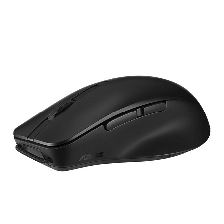 Wireless Mouse Asus SmartO MD200, up to 4200dpi, 6 buttons, Carrying Loop, 85g. 1xAA, 2.4/BT, Black