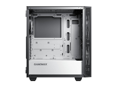 Case ATX GAMEMAX Aero, w/o PSU, 0.5mm, 2x200mm & 1x120mm ARGB fans, ARGB+PWM Hub, Front Mesh, TG, DF