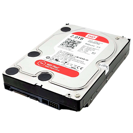 3.5" HDD  2.0TB-SATA - 64MB  Western Digital " Red Plus (WD20EFRX)", NAS, CMR  