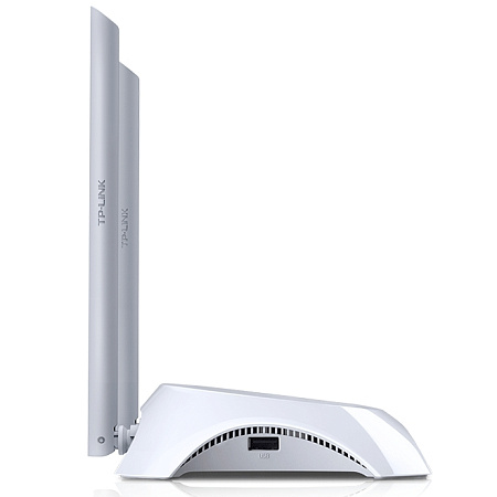 3G/4G Wi-Fi N TP-LINK Router, "TL-MR3420", 300Mbit, USB2.0 for Modem, 2x5dBi Antennas