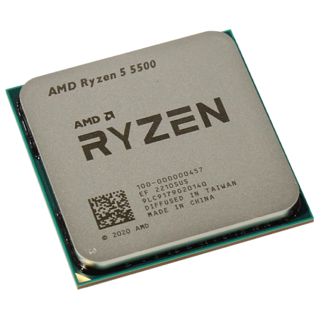 CPU AMD Ryzen 5 5500  (3.6-4.2GHz, 6C/12T, L2 3MB, L3 16MB, 7nm, 65W), Socket AM4, Box