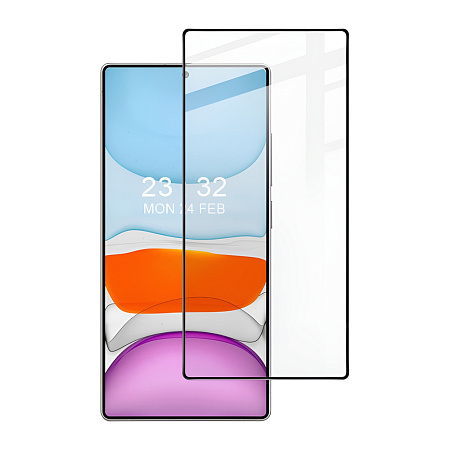 BIVA Tempered Glass 5D Samsung S24 Ultra, Black(10pcs)