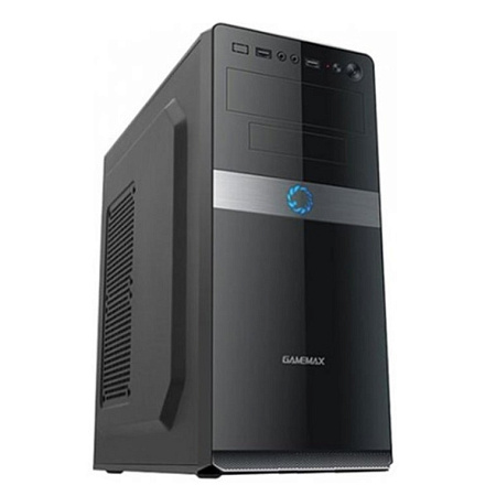 Case ATX 500W Sohoo 5908BG, 2xUSB 2.0, Black-Grey, ATX-500W-12cm
