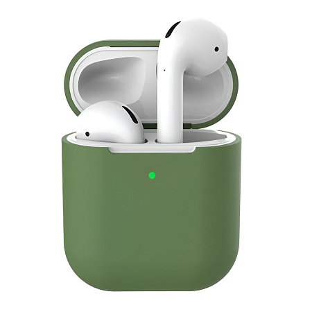 Helmet Case Silicone Airpods 2, Pine Green Helmet Case Silicone Airpods 2, Pine Green