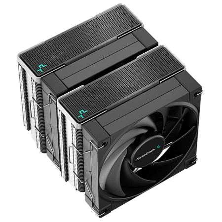 AC Deepcool "AK620" (≤28 dB, 500-1850RPM, 68.99 CFM, 2x120mm, 260W, 6/6mm, 1456g.)