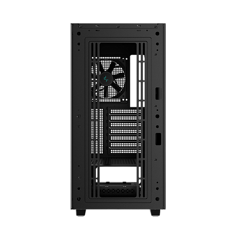 Case ATX Deepcool CH510 Mesh Digital, w/o PSU, 1x120mm, USB-C, USB 3.0, Tempered Glass, Digital disp