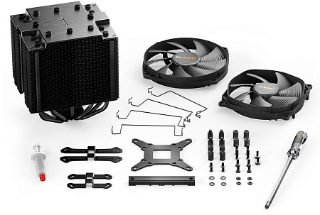 AC be quiet! "Dark Rock Pro 4" (12.8-24,3dBA, 1500RPM, 2x135/120mm, PWM, 250W, 7x6mm, 1130g.) AC be quiet! "Dark Rock Pro 4" (12.8-24,3dBA, 1500RPM, 2x135/120mm, PWM, 250W, 7x6mm, 1130g.)