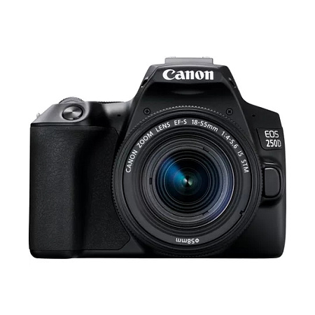DC Canon EOS 250D & EF-S 18-55mm f/3.5-5.6 IS STM KIT - Black