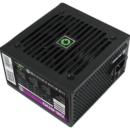 Power Supply ATX 600W GAMEMAX GE-600, 80+, 120mm, Active PFC, Temperature control fan, Black