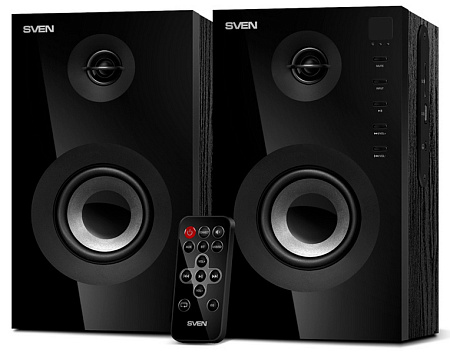 Speakers SVEN "SPS-615" Black, 20w, Bluetooth, SD, USB Flash, Remote Control