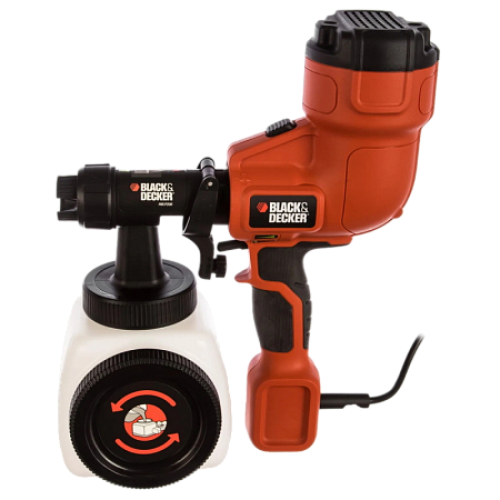 Sprayer Black+Decker (HVLP200-QS) 400W, 0.34l/min Sprayer Black+Decker (HVLP200-QS) 400W, 0.34l/min