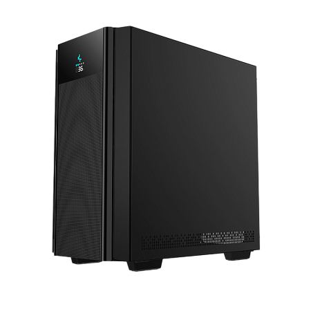 Case ATX Deepcool CH510 Mesh Digital, w/o PSU, 1x120mm, USB-C, USB 3.0, Tempered Glass, Digital disp