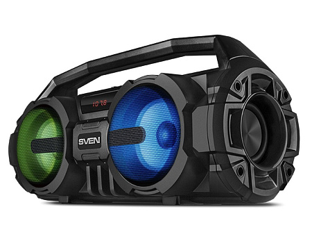 Speakers SVEN "PS-415" 12w, Black, Bluetooth, Karaoke, microSD, FM, AUX, USB, power:1500mA, DC5V Speakers SVEN "PS-415" 12w, Black, Bluetooth, Karaoke, microSD, FM, AUX, USB, power:1500mA, DC5V