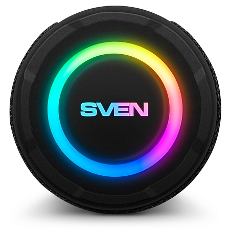 Speakers SVEN "PS-160", Black, 12W, TWS, Bluetooth, FM, USB, microSD, 1200mA*h Speakers SVEN "PS-160", Black, 12W, TWS, Bluetooth, FM, USB, microSD, 1200mA*h