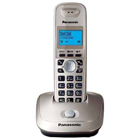 Dect Panasonic KX-TG2511UAN, Platinum, AOH, Caller ID, LCD, Sp-phone