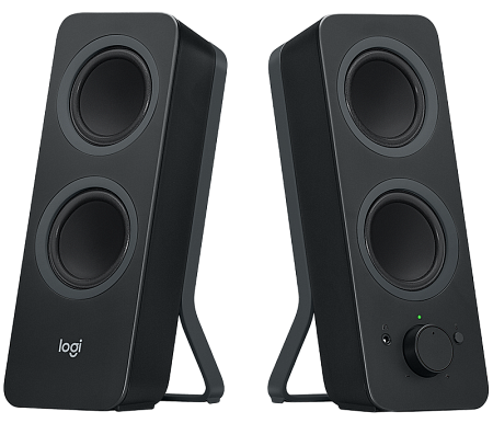 Компьютерные колонки 2.0 Logitech Z207, Чёрный
