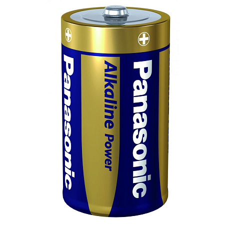 D size  Panasonic "ALKALINE Power" 1.5V, Alkaline, Blister*2, LR20REB/2BP