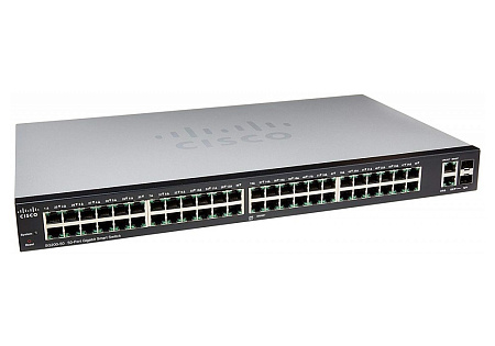 50-port Gigabit Smart Switch Cisco SG250-50-K9, 2xSFP Combo