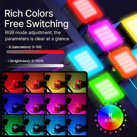Ulanzi Camera Led Light VL49 RGB Pro