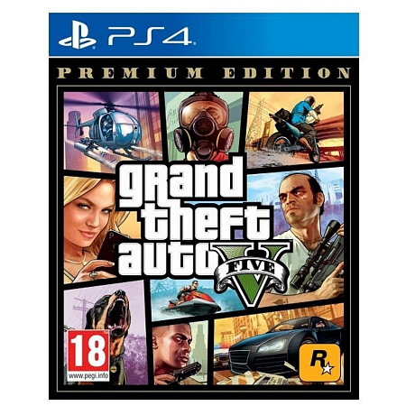 CD Grand Theft Auto V - GTA V Premium Edition PS4
