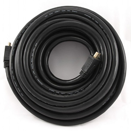 Cable HDMI to HDMI 15.0m  Cablexpert, male-male, V1.4, Black, Bulk, CC-HDMI4-15M