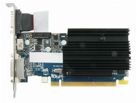 Sapphire Radeon R5 230 1GB DDR3 64bit 667/1250Mhz  DVI, HDMI, bulk, low profile,процессоры ,оперативная память, ssd, M2, hdd, кейсы