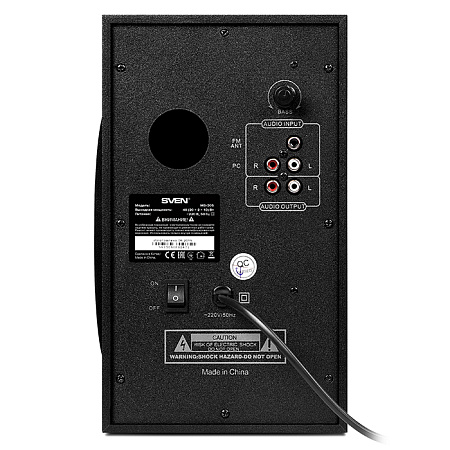 Speakers SVEN "MS-305" Bluetooth, SD-card, USB, FM, Remoute, Black, 40w / 20w + 2x10w / 2.1 Speakers SVEN "MS-305" Bluetooth, SD-card, USB, FM, Remoute, Black, 40w / 20w + 2x10w / 2.1