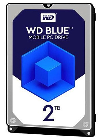 2.5" HDD 2.0TB Western Digital "Blue (WD20SPZX)" [SATA3, 128MB, 5400rpm, 7.0mm]