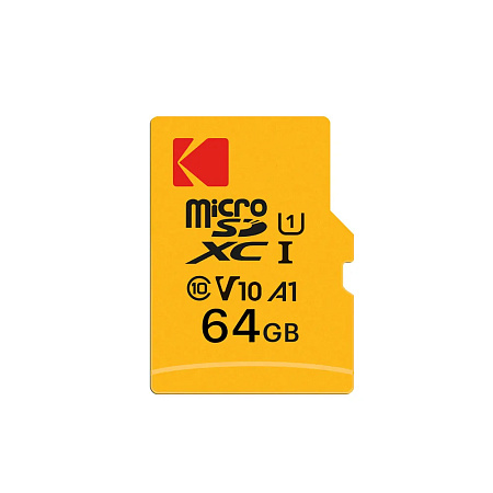 Kodak MicroSDXC 64GB UHS-I U1 V10 A1 + Adapter