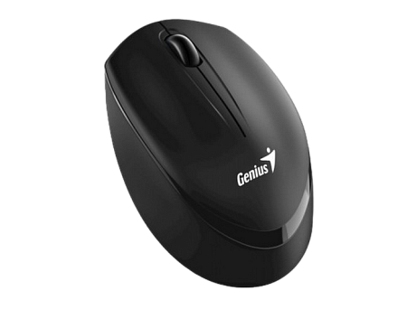 Wireless Mouse Genius NX-7009, 1200 dpi, 3 buttons, Ambidextrous, 65g, BlueEye, 1xAA, 2.4Ghz, Black