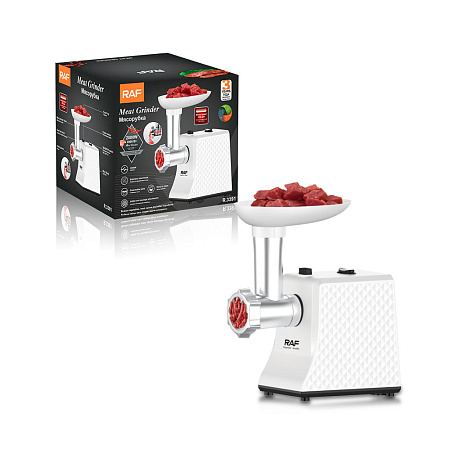 Raf Meat Grinder R.3391, 2000W, White