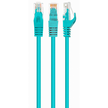 Patch Cord Cat.6U  5m, Green, PP6U-5M/G, Cablexpert, Stranded Unshielded 